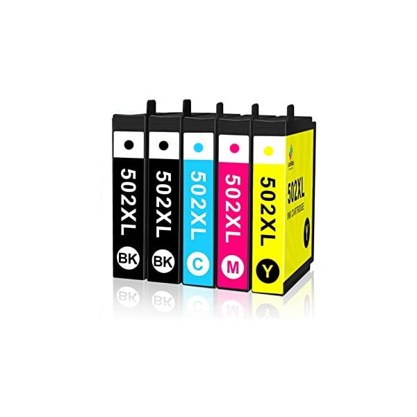 Kit 5 Cartridges Compatible Epson T502XL-WF2860DWF-Tuttoink S.r.l.