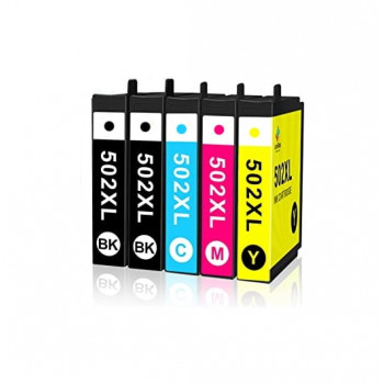 Kit 5 Cartridges Compatible Epson T502XL