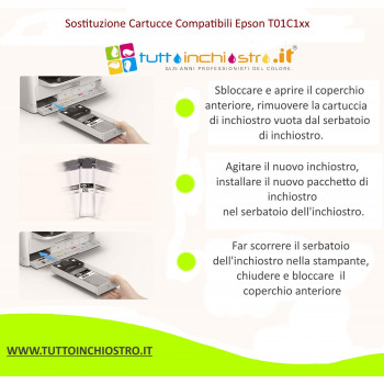 Cartuccia Compatibile Epson T01C300XL Magenta