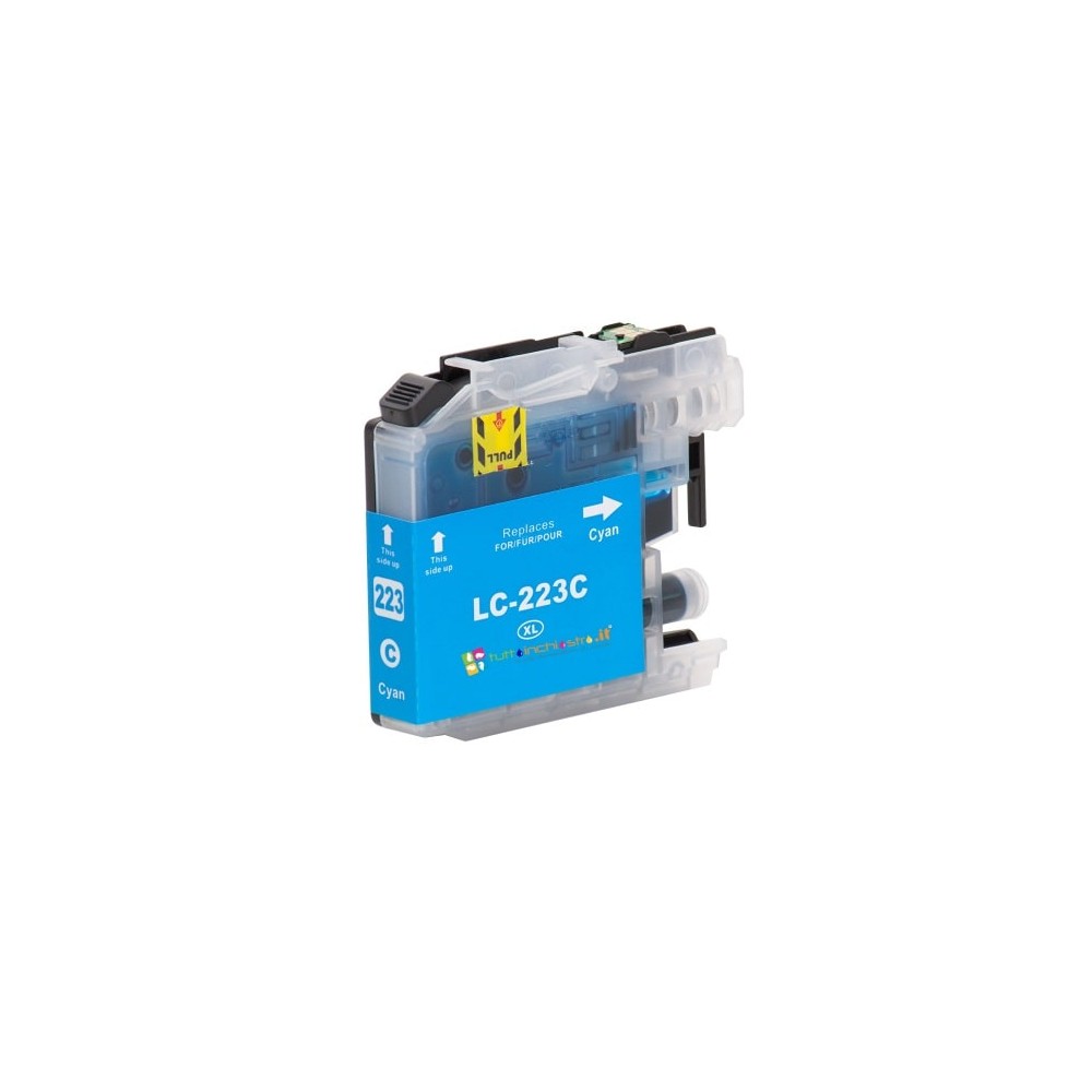 Compatible Cartridge Brother Lc-223 Cyan-DCPJ562DW-Tuttoink S.r.l.
