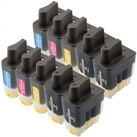 Kit 10 Compatible Cartridges Brother LC-900