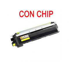CON CHIP Toner per Brother TN-247 HL-L3210 L3230 L3270 giallo 2300pag.
