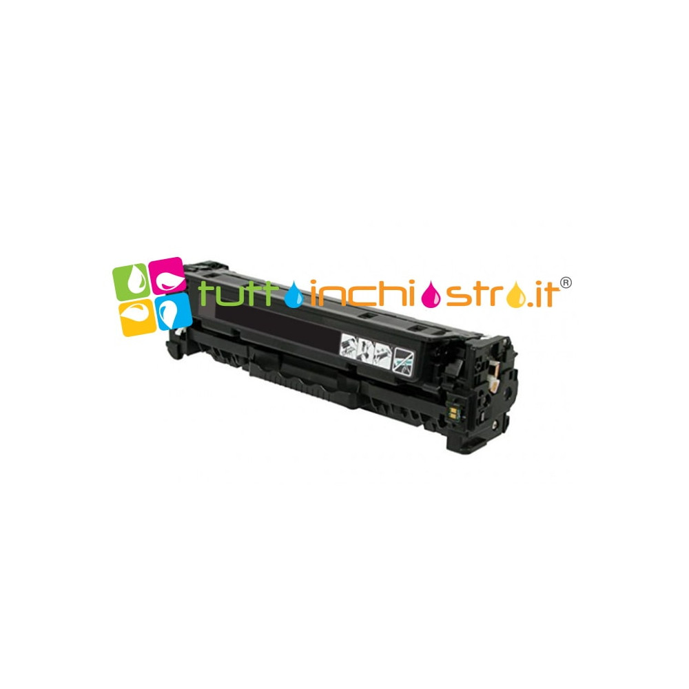 Toner HP CC530A 304A CE410A 305A CF380X 718 Black Regenerated-7200CDN-Tuttoink S.r.l.