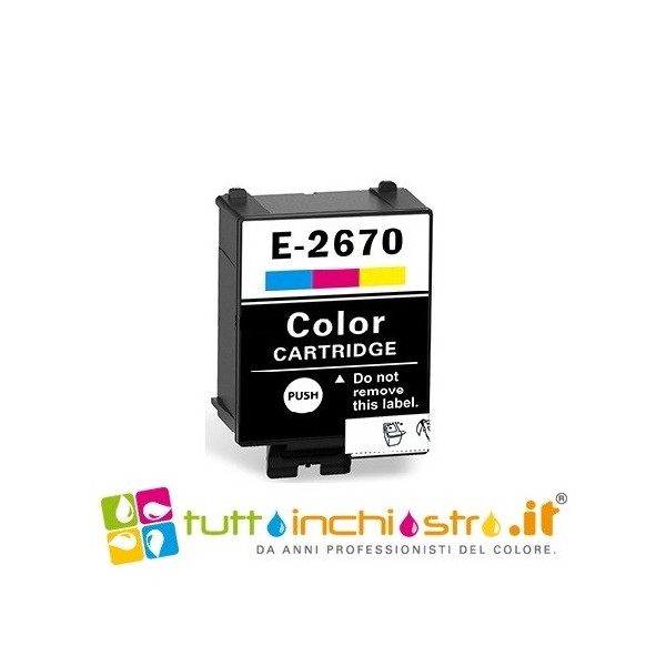 Cartuccia Epson T2670 Colore Compatibile-WF100W-Tuttoink S.r.l.