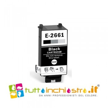 Cartridge Epson T2661 Black Compatible