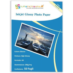 Glossy Photo Paper A4 180gr 50 sheets