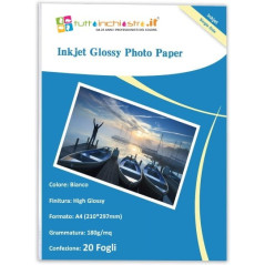 Glossy Photo Paper A4 180gr 20 sheets