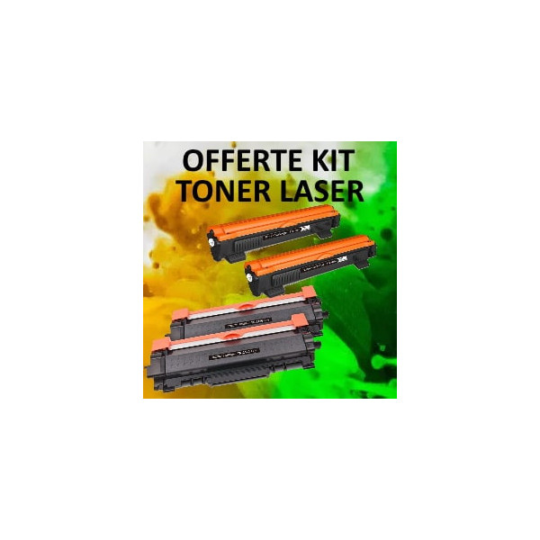 Offerta Kit Toner Laser Compatibili e Rigenerati a Prezzi Scontati